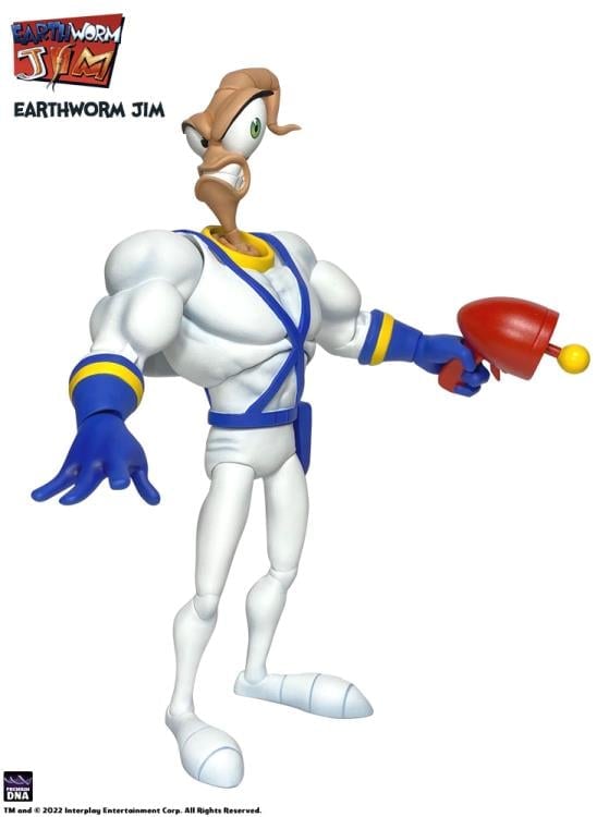 Premium DNA Earthworm Jim 6-Inch 1/12 Scale Figure - View 11