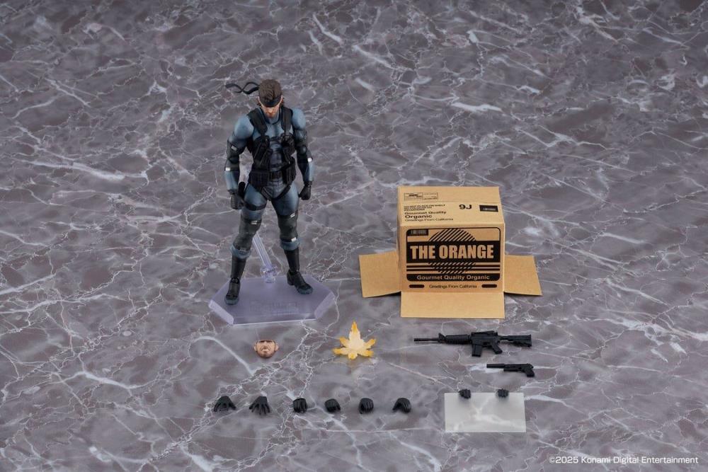 Max Factory Metal Gear Solid 2: Sons of Liberty figma No.645 Solid Snake (MGS2 Ver. Updated Edition) 6-Inch Action Figure - View 14