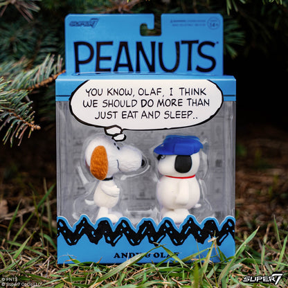 Super7 Peanuts ReAction Olaf and Andy Action Figure Two-Pack - View 6