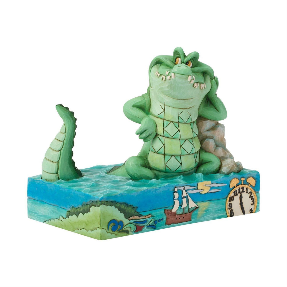 Enesco Disney Traditions Peter Pan Crocodile 4.75-Inch Resin Figurine by Jim Shore - View 4