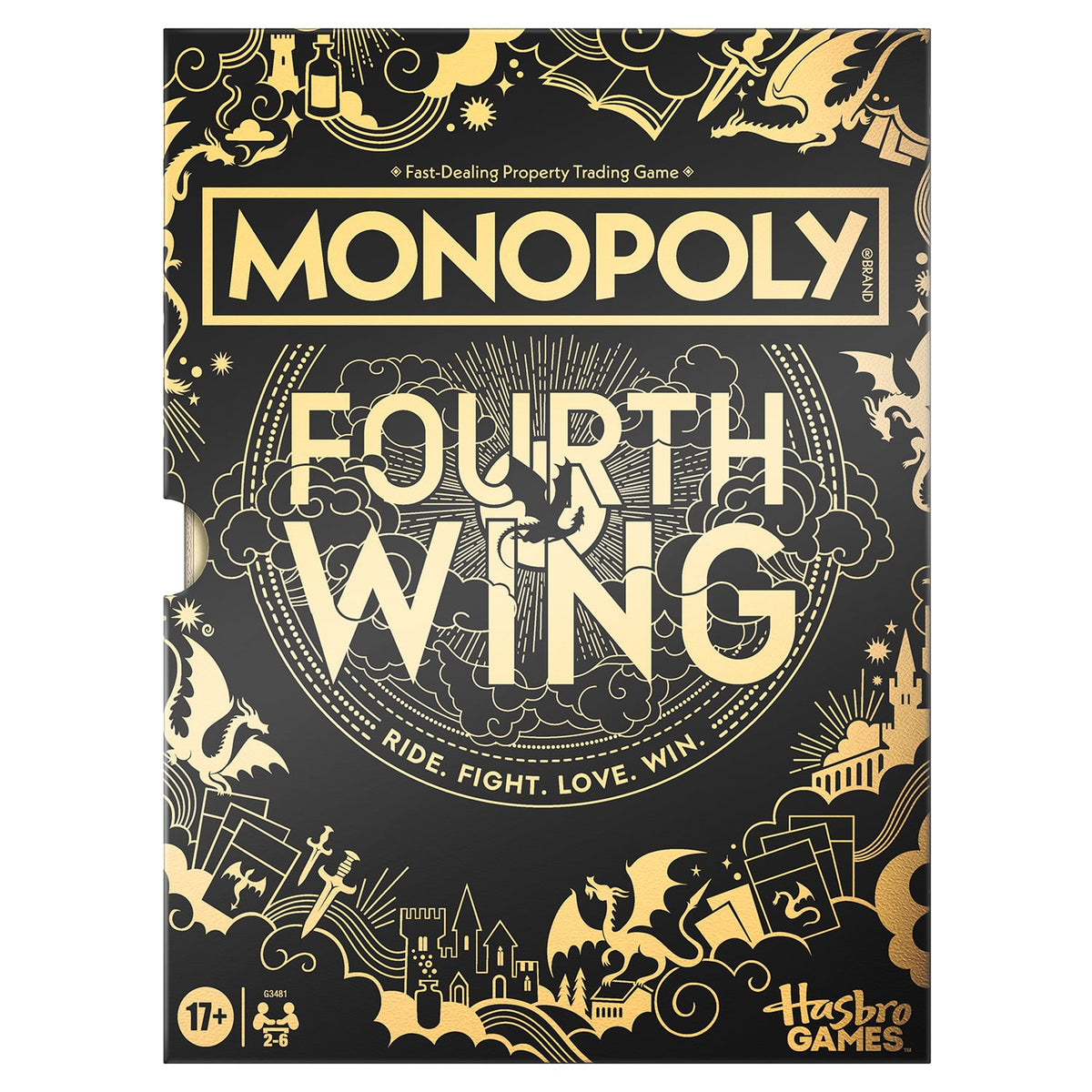 Hasbro Monopoly: Fourth Wing Property-Trading Board Game - View 18