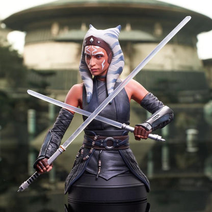 Gentle Giant Star Wars The Mandalorian Ahsoka Tano 1/6 Scale Limited Edition Bust - View 7