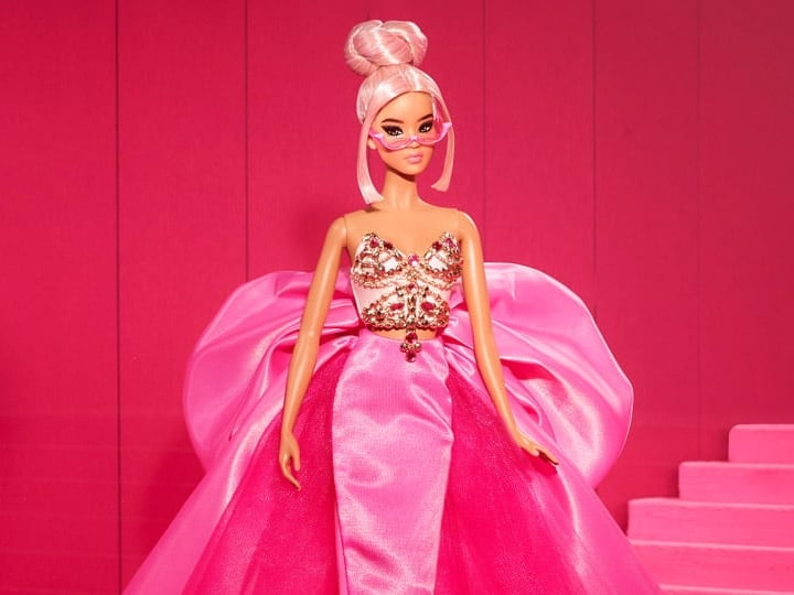 Mattel Barbie Signature Pink Collection Barbie Doll Gold Label Collection - View 2