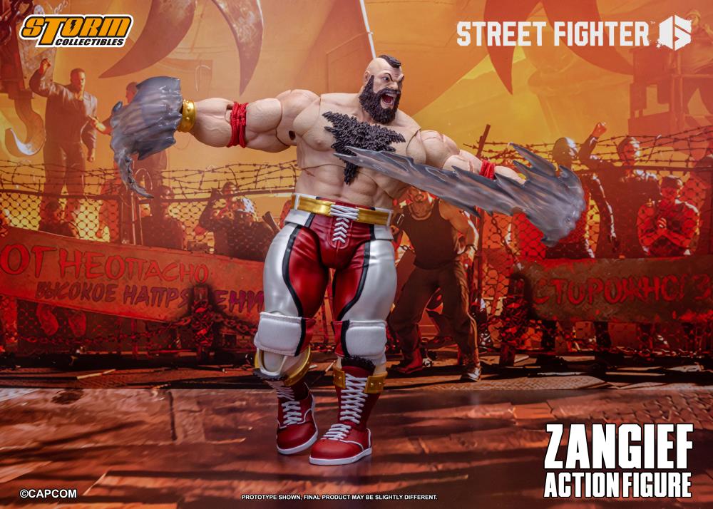 Storm Collectibles Street Fighter 6 Zangief 1/12 Scale Plastic Action Figure - View 30
