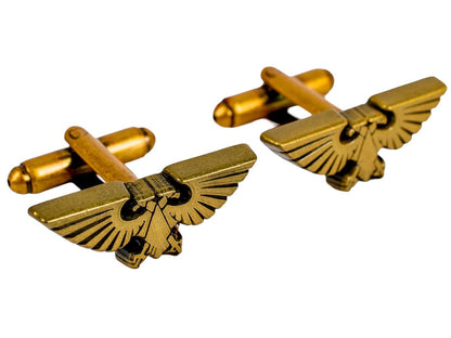 AAA Merchandise Warhammer 40,000 Imperium Zinc Alloy Cufflinks - View 2