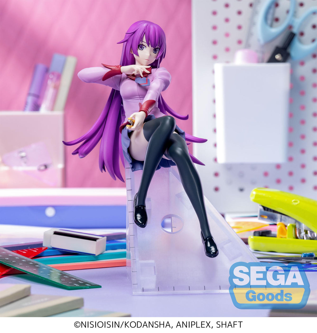 Sega Monogatari Luminasta Hitagi Senjyogahara 7.5-Inch Figure - View 3