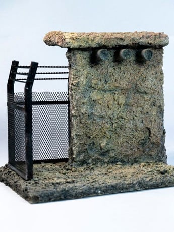 MMMToys Trench Outpost 1/12 Scale Resin Diorama Base
