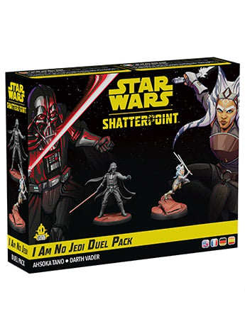 Atomic Mass Games Star Wars: Shatterpoint I Am No Jedi Duel Pack with Ahsoka Tano and Darth Vader