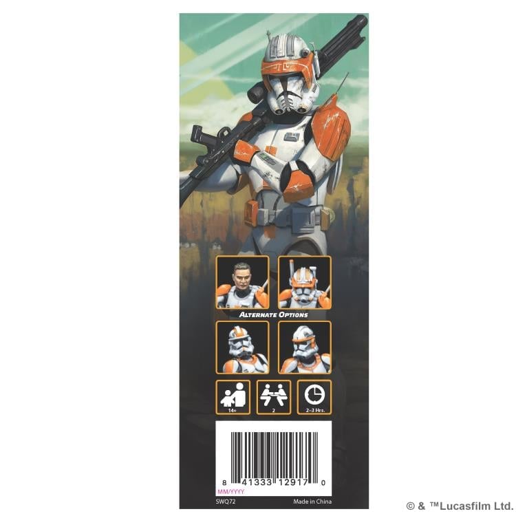 Atomic Mass Games Star Wars: Legion Clone Commander Cody Character Expansion with Waxer and Boil - View 3
