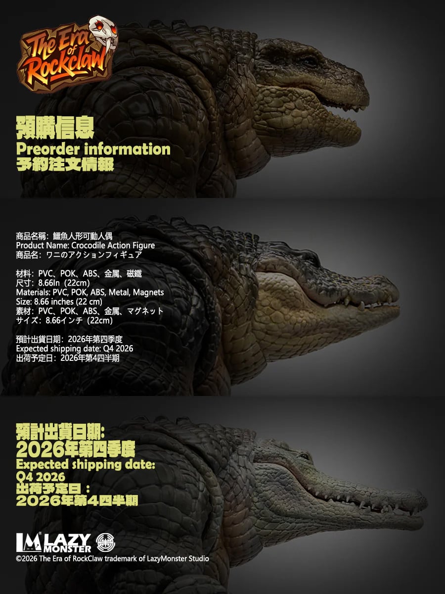 Lazy Monster Studio The Era of Rockclaw C03 Dakota Mashfang 8.66-Inch Action Figure - View 13