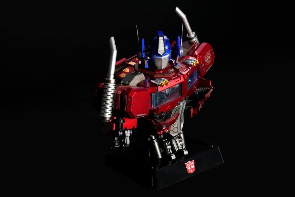 Unix Square Transformers Bust Generation Optimus Prime Mechanic Bust 6.3-Inch ABS Statue - View 12