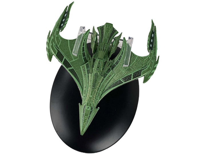 Eaglemoss Star Trek Online Starships Collection #6 Romulan Vastam-Class Command Warbird - View 5