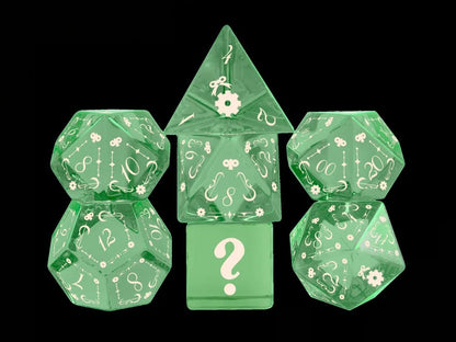 Misty Mountain Games Hololive Cecilia Immergreen Glass Dice Set - View 2
