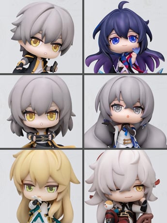 Apex Honkai: Star Rail Time of Departure 3-Inch Deformed Figure Set