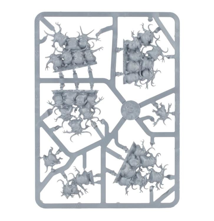 Games Workshop Warhammer Age of Sigmar Maggotkin of Nurgle Nurglings Citadel Miniatures Set - View 6
