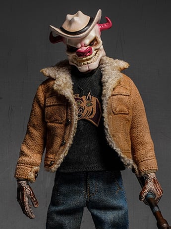 AxyToys 12 Bones Cowboy (2A) 8-Inch Plastic Action Figure