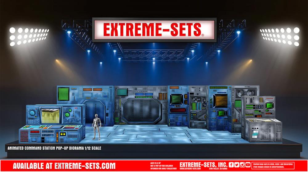 Extreme-Sets Animated Command Station 1/12 Scale Pop-Up Diorama from the Multiverse Collection - View 12