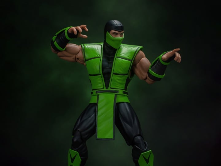 Storm Collectibles Mortal Kombat VS Series Reptile 1/12 Scale 8-Inch Action Figure - View 2
