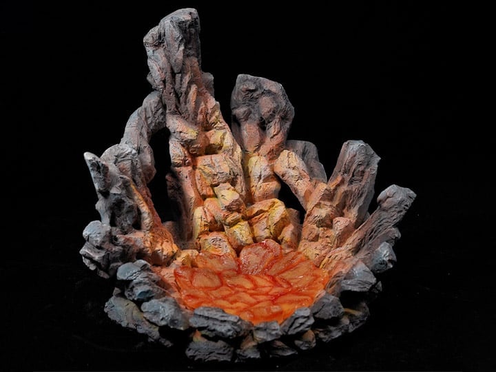 MMMToys Explosion Platform 2.0 (Ver. A) 1/12 Scale 9.45-Inch Resin Display Base - View 2