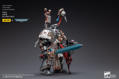 JoyToy Warhammer 40,000 Grey Knights Terminator Incanus Neodan 1/18 Scale Action Figure (Reissue) - View 4