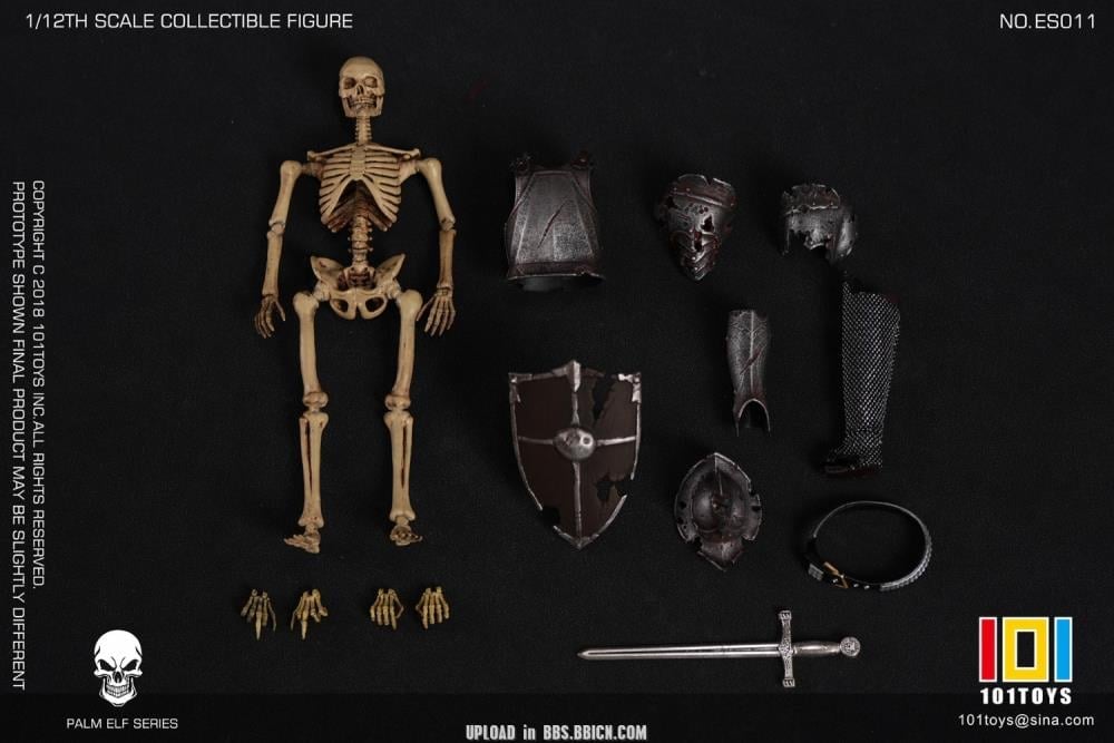 101 Toys Palm Elf Series Medieval Knight Ver. B 1/12 Scale Action Figure - View 9