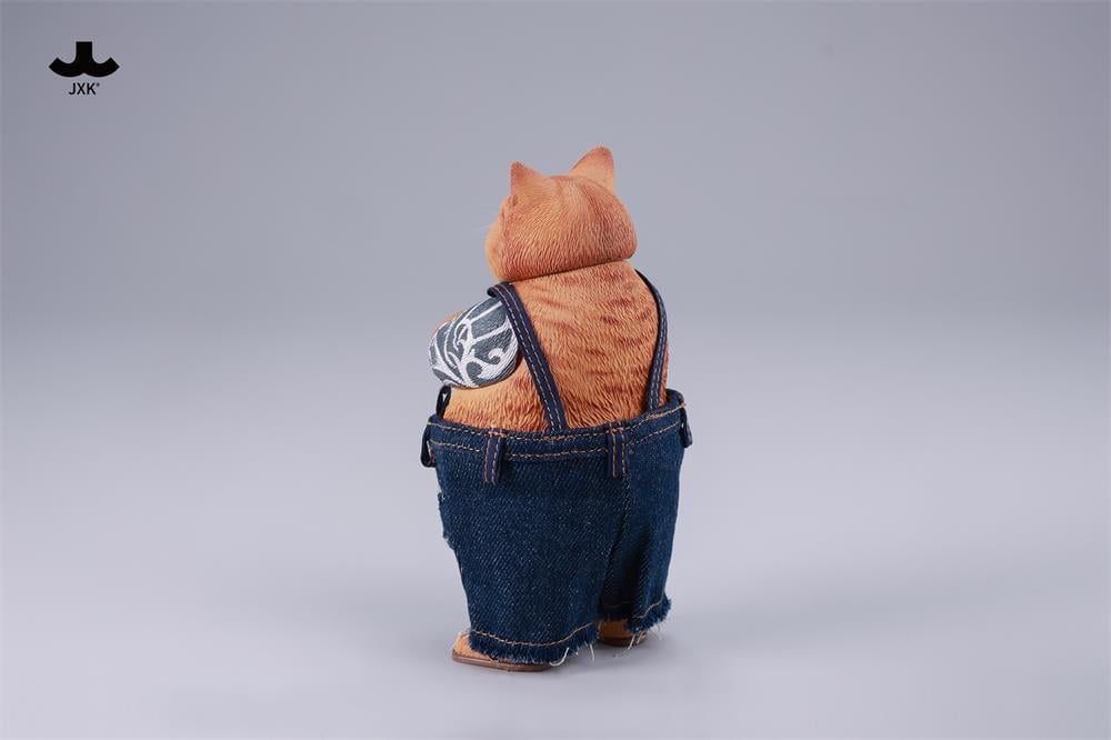 JxK.Studio Tough-Guy Cat (Ver. B) 4.5-Inch Resin Figure - View 6