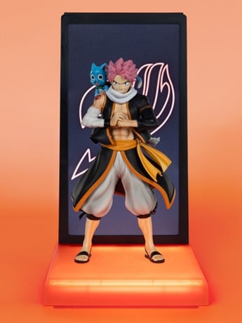 Tsume Fairy Tail Neon Natsu Dragneel Lighted Display Figure 9.92-Inch