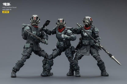 JoyToy Dark Source UNSC Faceless Squad 1/25 Scale 3-Inch Action Figure Set - View 5