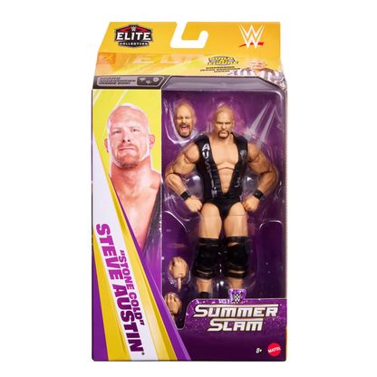 Mattel WWE Elite Collection SummerSlam Stone Cold Steve Austin Action Figure - View 7