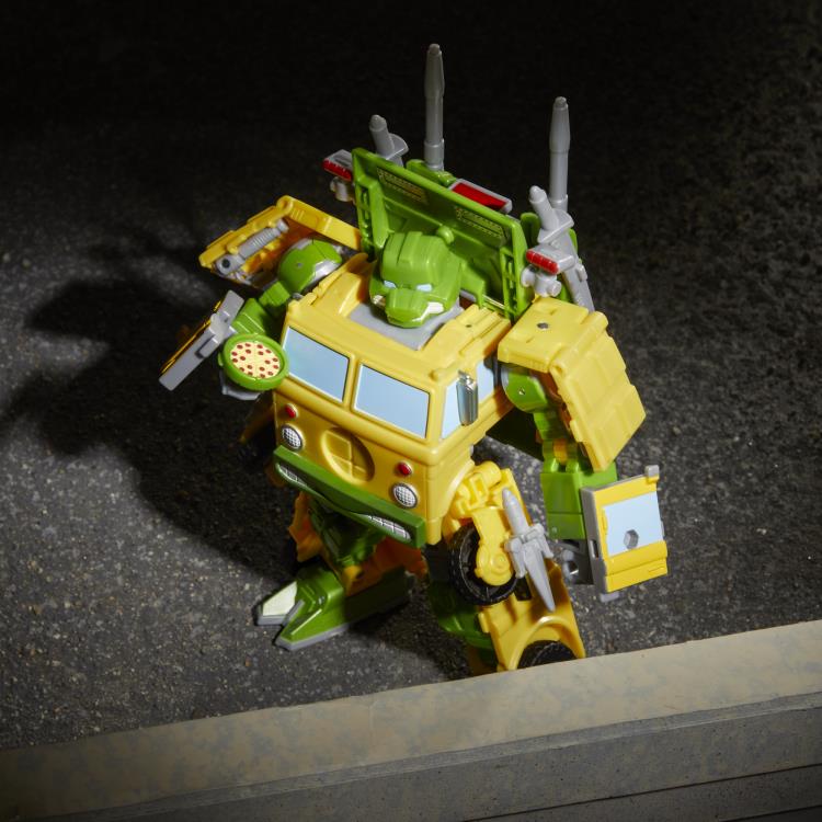 Hasbro Transformers Collaborative Teenage Mutant Ninja Turtles x Transformers Party Wallop 7-Inch Figure - View 12
