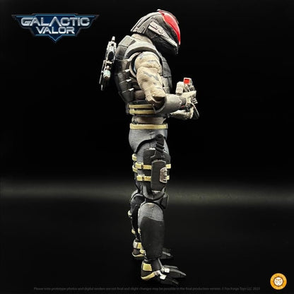 Fox Forge Toys Galactic Valor Shadow Stalker 1/12 Scale Action Figure - View 4