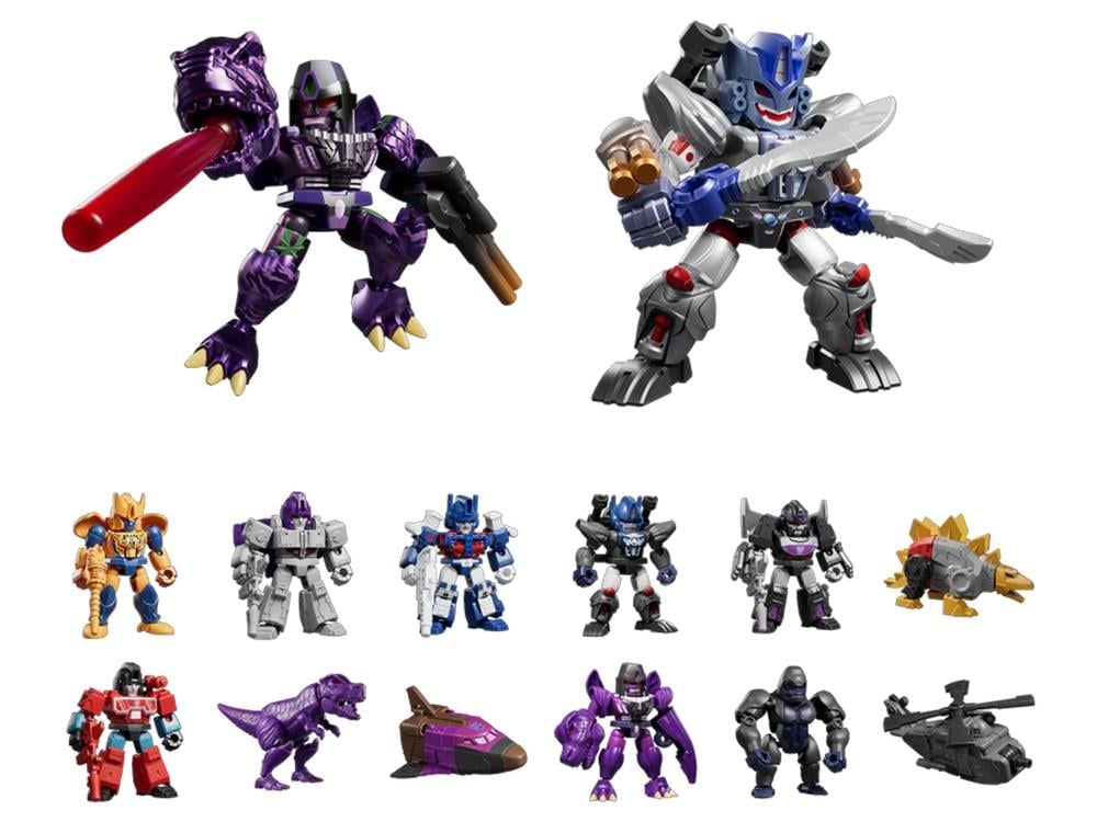 Blokees Transformers Defender Version Vol. 6 Brutal Fang Box of 12 Random Model Kits - View 19
