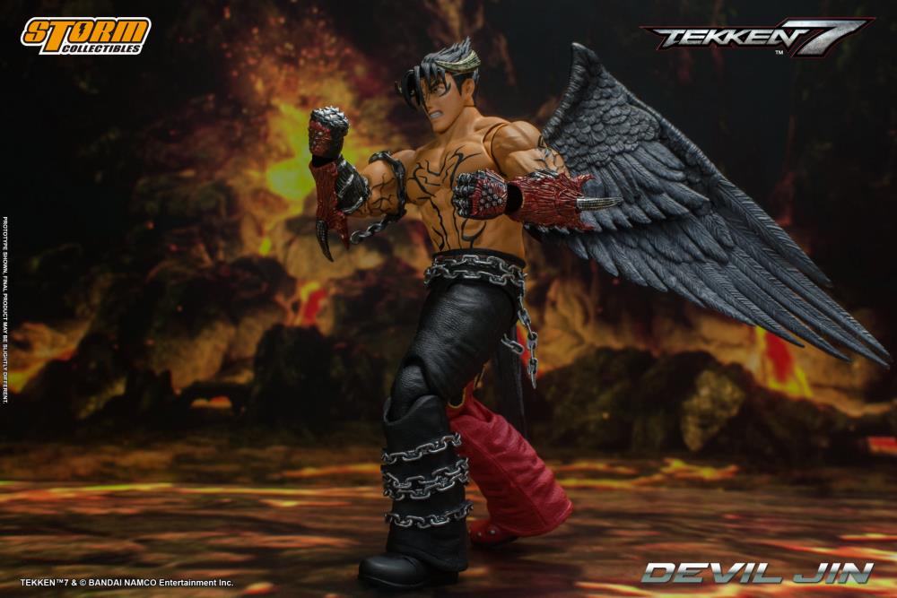 Storm Collectibles Tekken 7 Devil Jin 1/12 Scale Action Figure - View 14