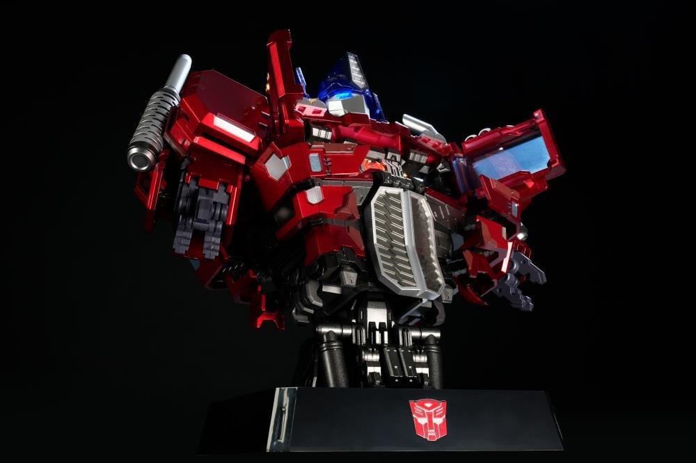 Unix Square Transformers Bust Generation Optimus Prime Mechanic Bust 6.3-Inch ABS Statue - View 15