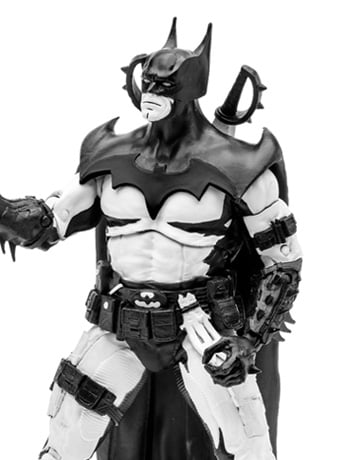 McFarlane Toys DC Multiverse Gold Label Batman Designed by Todd McFarlane (Sketch Edition) Exclusive Action Figure