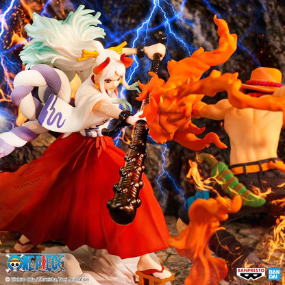 Bandai Banpresto One Piece Senkozekkei Yamato Figure (4-Inch) - View 10