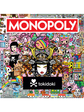 USAopoly Monopoly: Tokidoki Edition Property-Trading Board Game