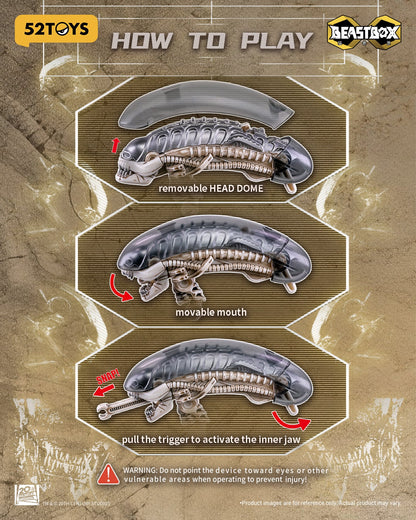52Toys Alien BeastBOX Infinity IB-13BM Xenomorph Biomech Ver. 6-Inch Action Figure - View 7