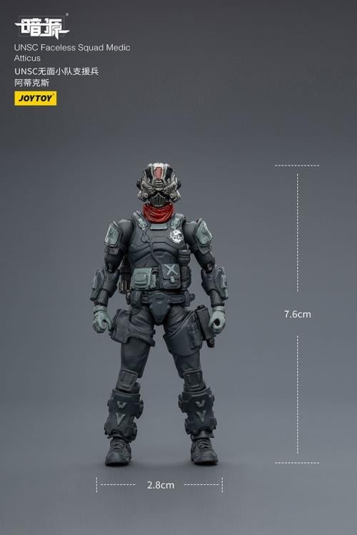 JoyToy Dark Source UNSC Faceless Squad 1/25 Scale 3-Inch Action Figure Set - View 15