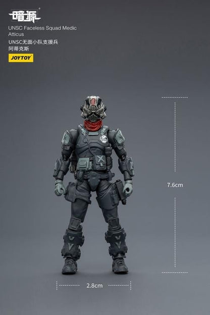 JoyToy Dark Source UNSC Faceless Squad 1/25 Scale 3-Inch Action Figure Set - View 15