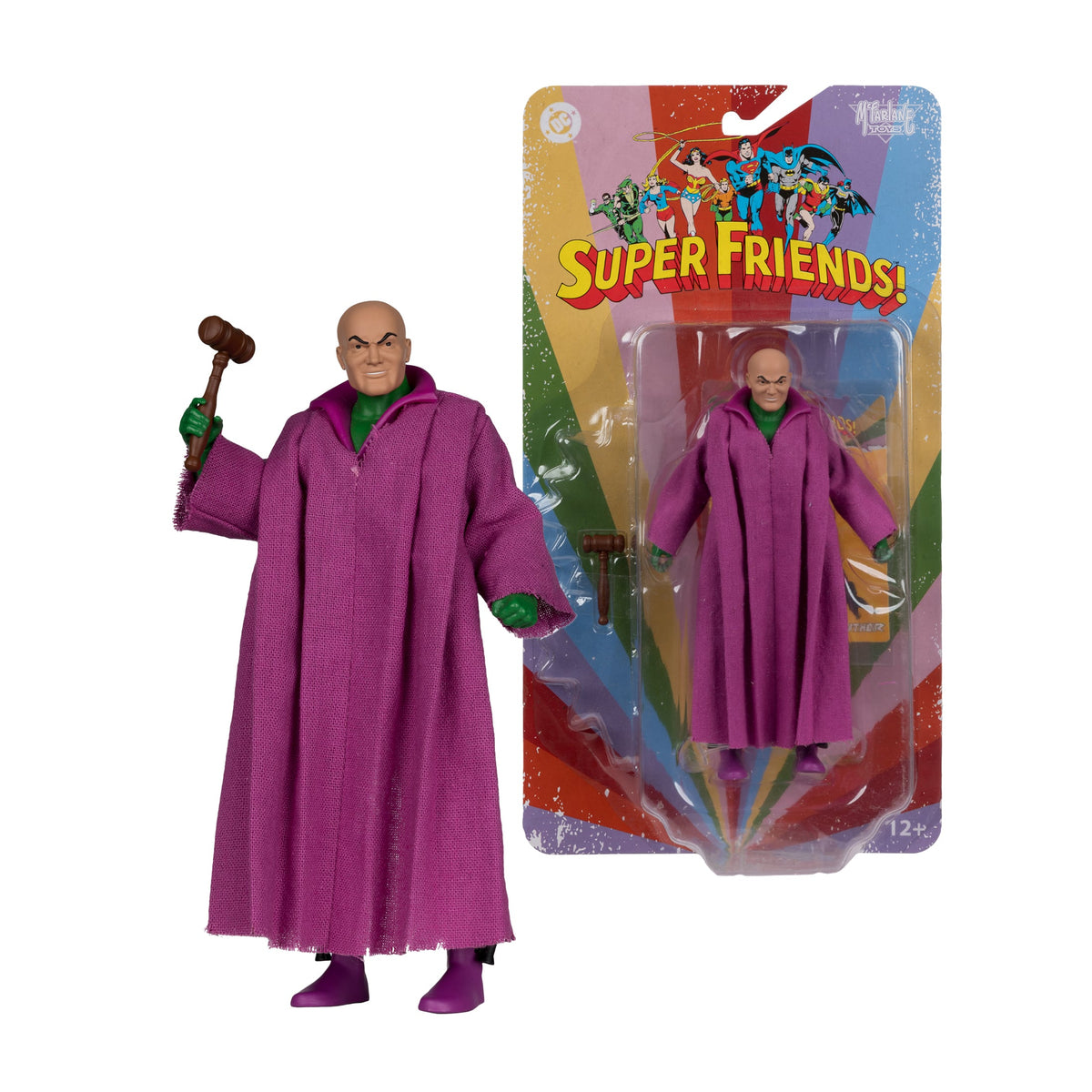 McFarlane Toys Super Friends DC Retro Judge Luthor Plastic Action Figure - View 11