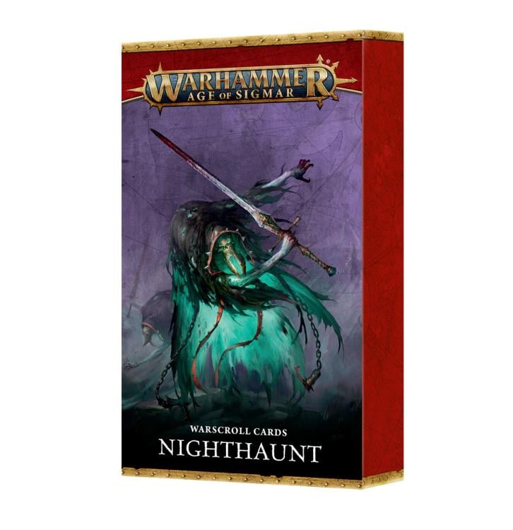 Games Workshop Warhammer Age of Sigmar Nighthaunt Warscroll Cards - View 5
