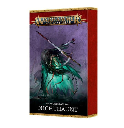 Games Workshop Warhammer Age of Sigmar Nighthaunt Warscroll Cards - View 5