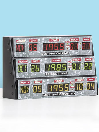 Numskull Back to the Future 3D Lamp Desk Collectible
