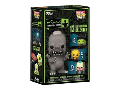Funko Pocket Pop! The Simpsons Treehouse of Horror 13-Day Countdown 2024 Advent Calendar - View 2