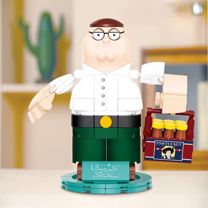 Brickcraft Family Guy Peter Griffin Brick Building Set - View 3