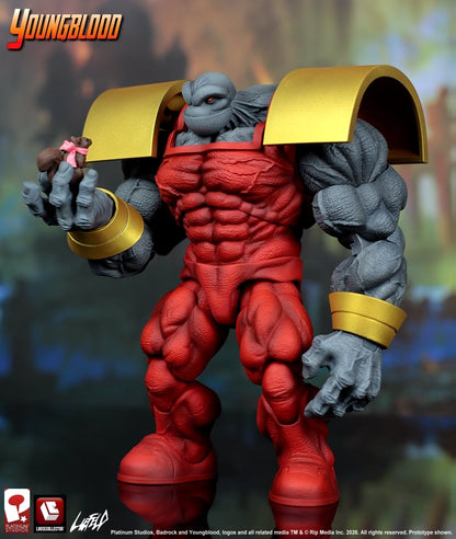 LooseCollector Rob Liefeld's Youngblood Badrock 1/12 Scale Action Figure, 9.5-Inch - View 9