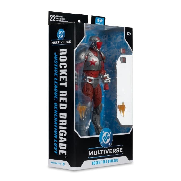 McFarlane Toys DC Multiverse Justice League: Generation Lost Rocket Red Brigade Action Figure - View 10