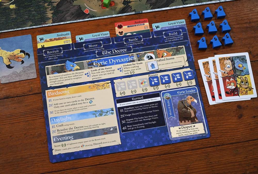 Leder Games Root: A Game of Woodland Might and Right Strategy Board Game - View 7