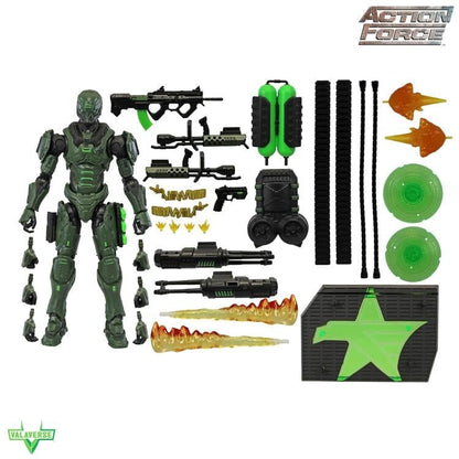 Valaverse Action Force Crimson Shadow Praetorian Fury 1/12 Scale Plastic Action Figure - View 7